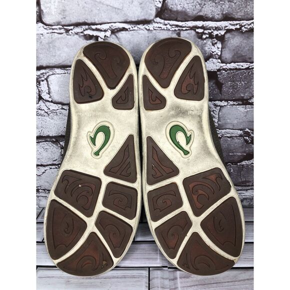 Olukai Nohea Mesh Green Textile Comfort Casual Loafers Shoes Men Sz 11M US/44EU - Picture 14 of 16